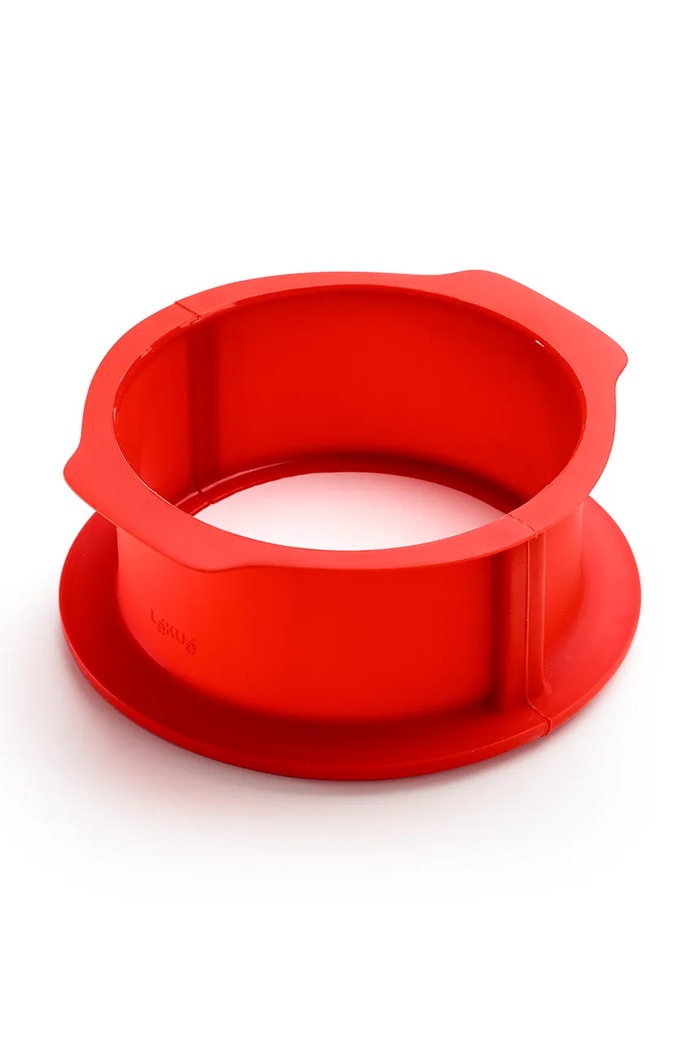 Lekue forma na koláč z keramiky 18 cm červená 880940