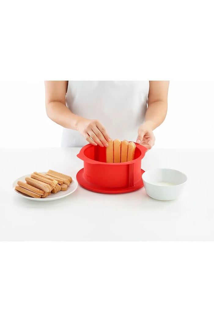 Lekue forma na koláč z keramiky 18 cm 880940 červená