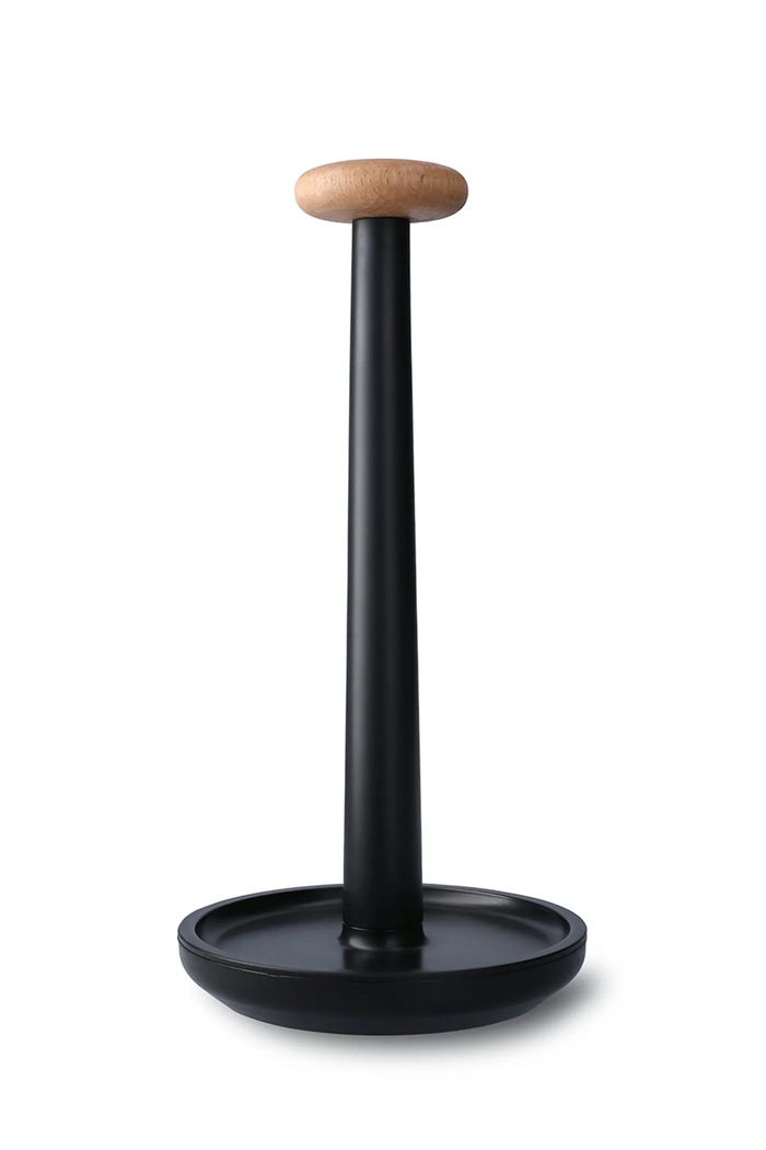 Rosendahl mâner pentru prosoape de hârtie din lemn de fag 30 cm negru 18008