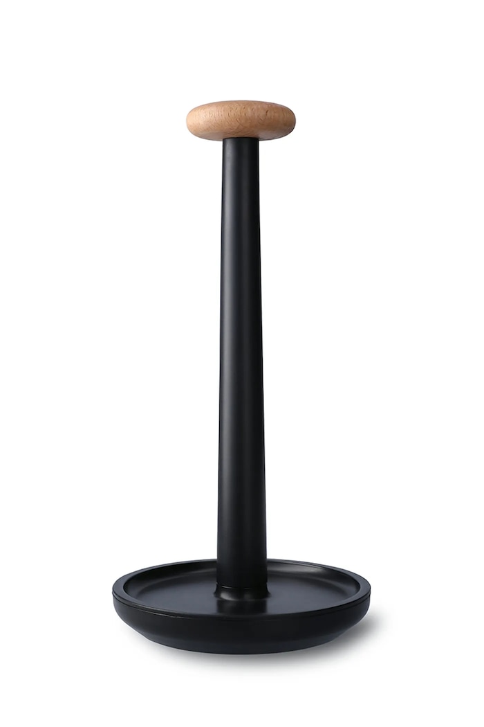 Rosendahl mâner pentru prosoape de hârtie din lemn de fag 30 cm negru 18008