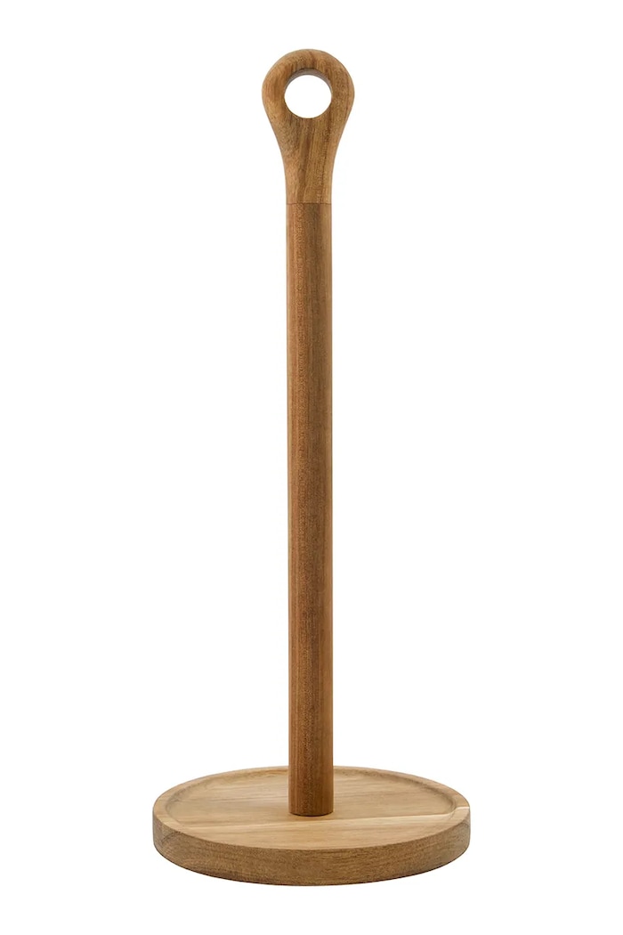 House Doctor uchwyt na ręczniki papierowe z drewna akacjowego 33 x 14 cm brązowy 206660008