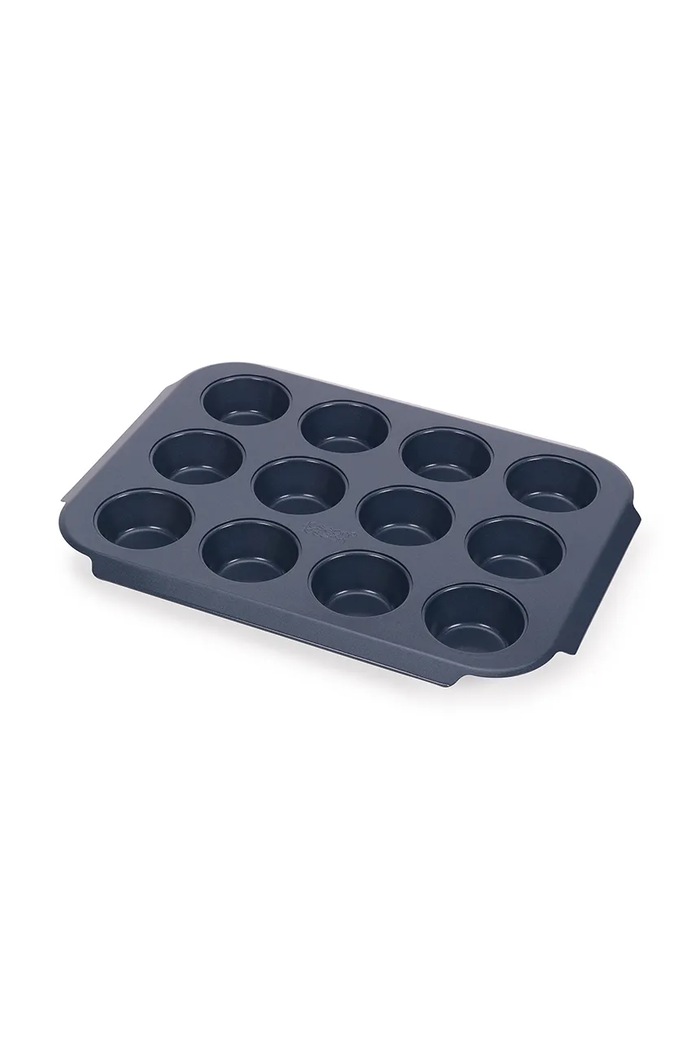 Joseph Joseph Forma do muffinek ze stali węglowej Nest Bake granatowy 45072