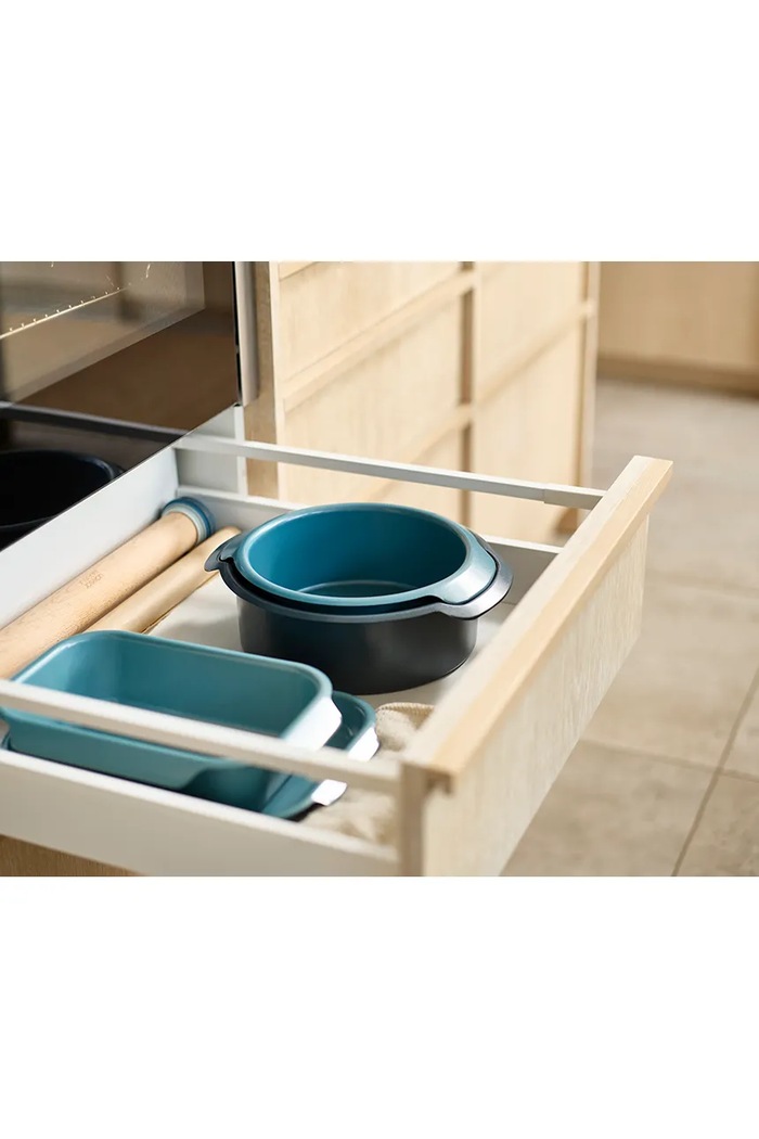 Zestaw blach do ciasta ze stali Nest Bake Joseph Joseph niebieski 45068