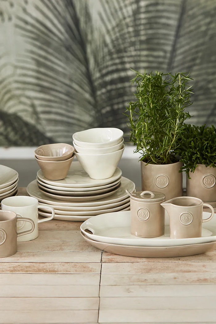 Konyha és bár Riviera Maison porcelán 574490 bézs