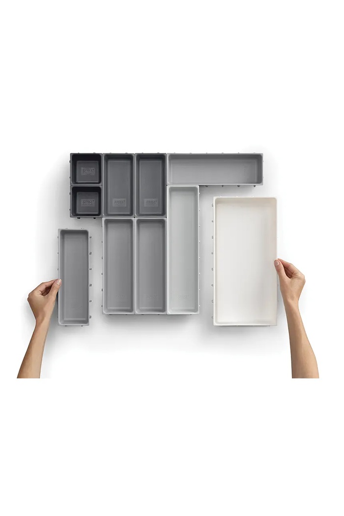 Joseph Joseph organizzatore per cassetto in plastica grigio 85200