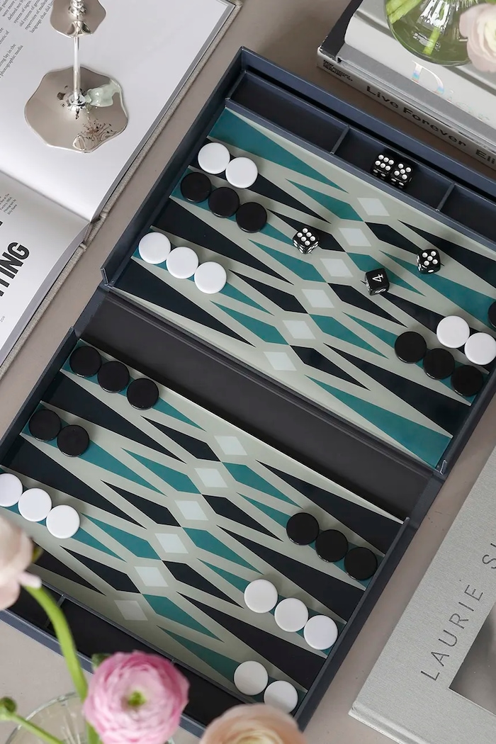 Stolná hra Printworks Classic Art of Backgammon PW00682 viacfarebná