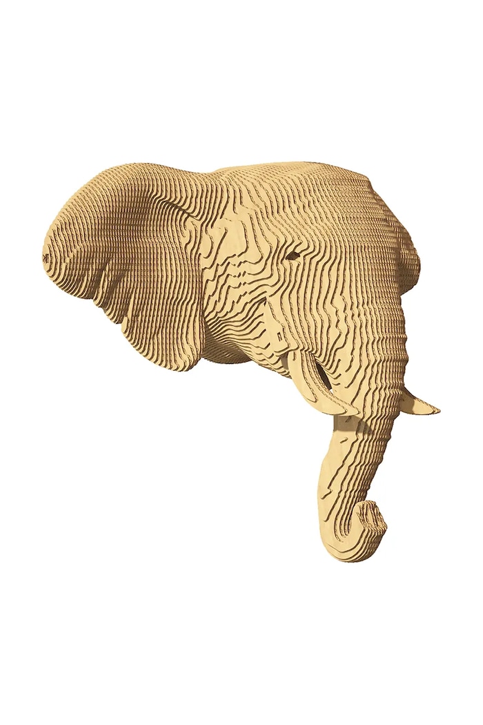 Cartonic puzzle ścienne 3d Elephant CWELEP multicolor AA00