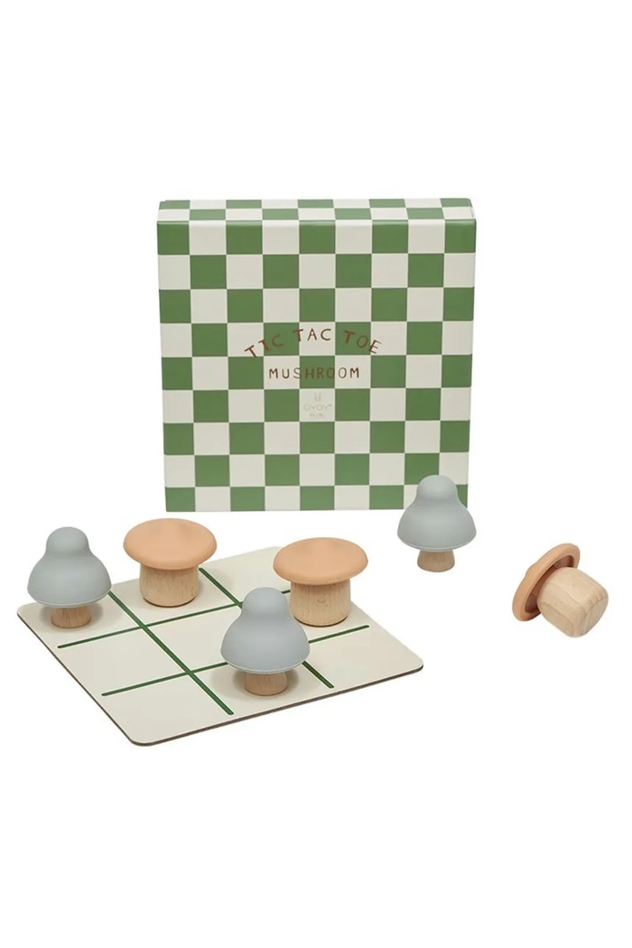 Игра за деца OYOY Mushroom Tic Tac Toe многоцветен M107621