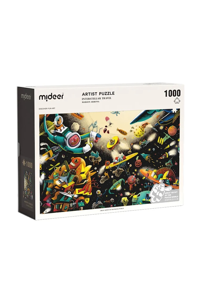 Umjetničke puzzle Mideer Kosmiczna podróż 1000 elementów šarena MD3228