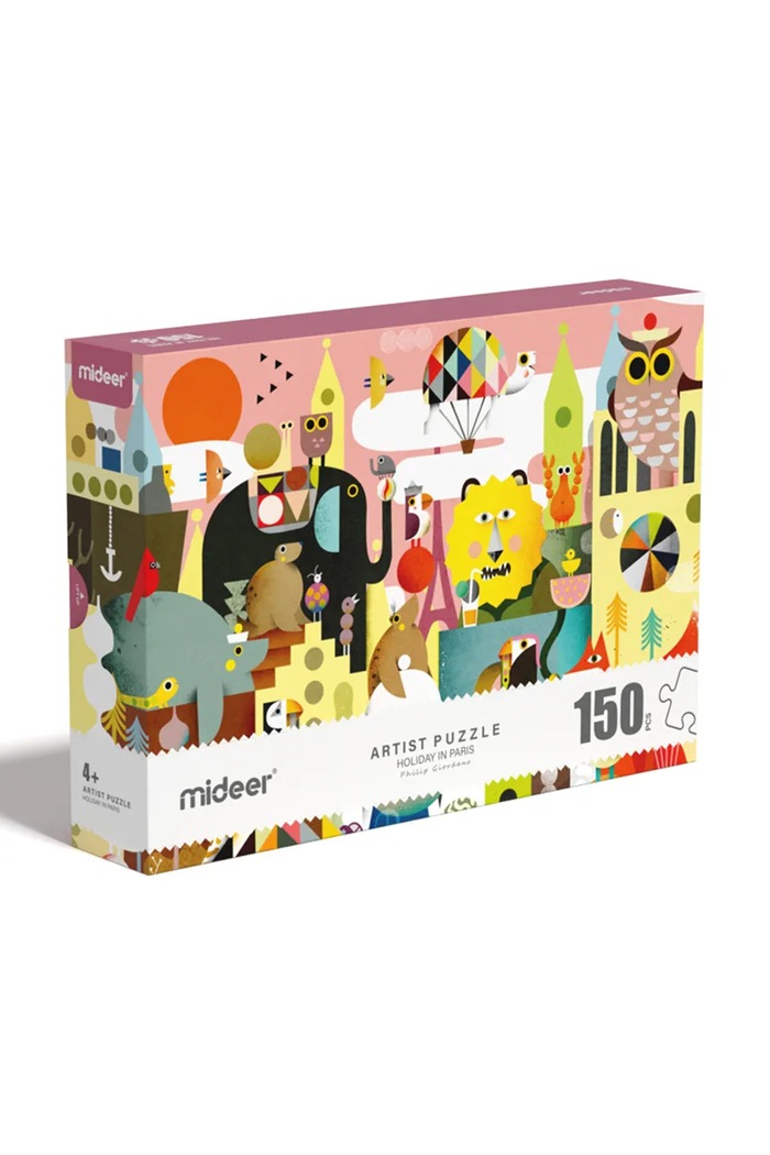 Umjetničke puzzle Mideer Wakacje w Paryżu 150 elementów šarena MD3177