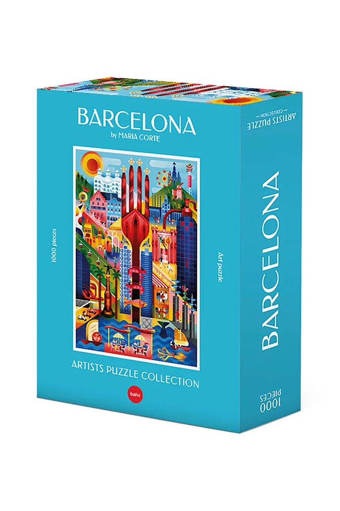 Пазлы Balvi Barcelona 1000 pcs 28105 мультиколор AA00