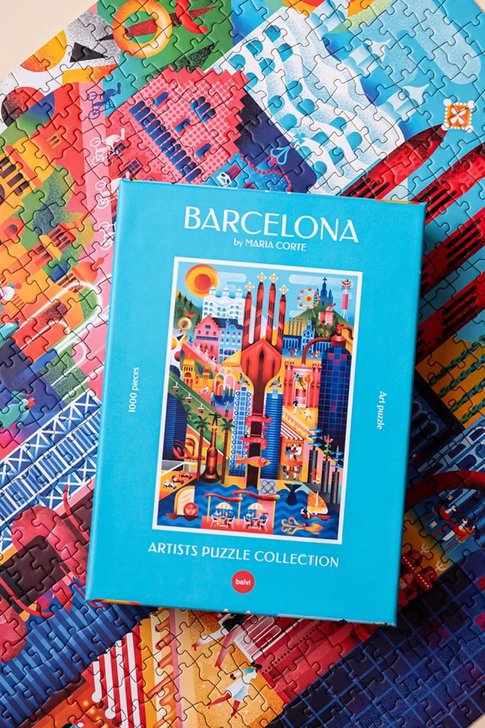 Пазлы Balvi Barcelona 1000 pcs мультиколор 28105