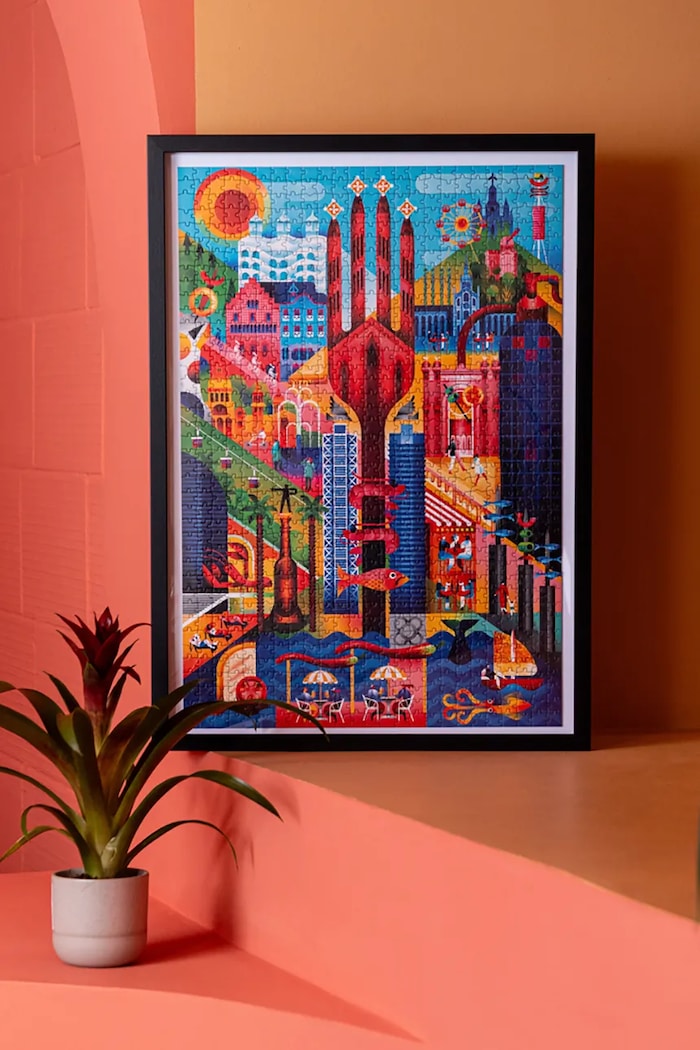 Пазлы Balvi Barcelona 1000 pcs 28105 мультиколор