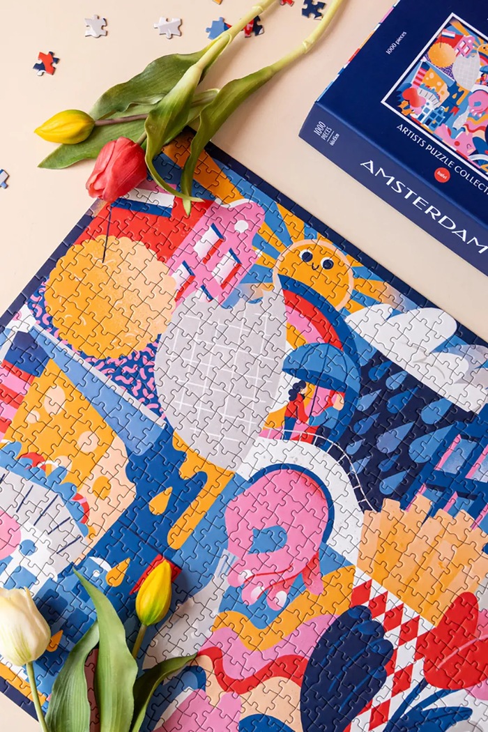 Лайфстайл Пазлы Balvi Amsterdam 1000 pcs 28106 мультиколор
