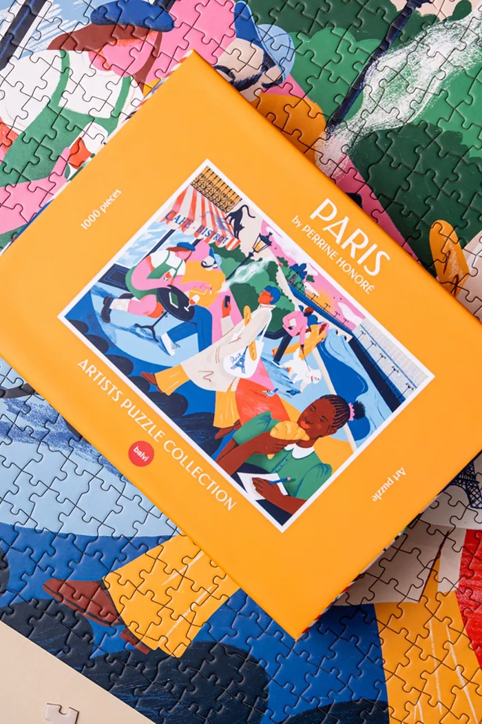 Puzzle Balvi Paris,1000 elementów viacfarebná 28107