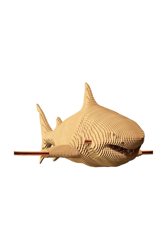 3D puzzle Cartonic Shark 20 x 30 x 6 cm béžová CARTSHARK
