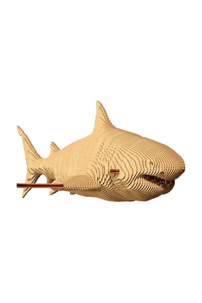 3D puzzle Cartonic Shark 20 x 30 x 6 cm CARTSHARK béžová AA00