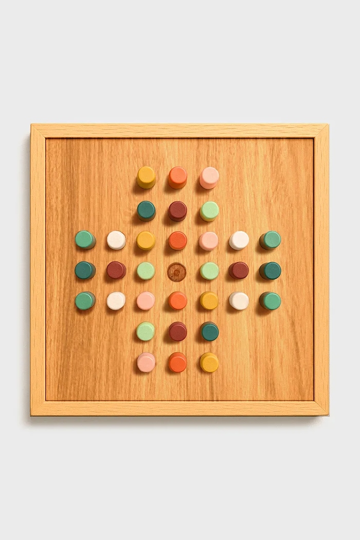 Επιτραπέζιο παιχνίδι Luckies of London Colour Solitaire 14,2 x 1,9 x 14,1 cm LK.MESOL πολύχρωμο AA00