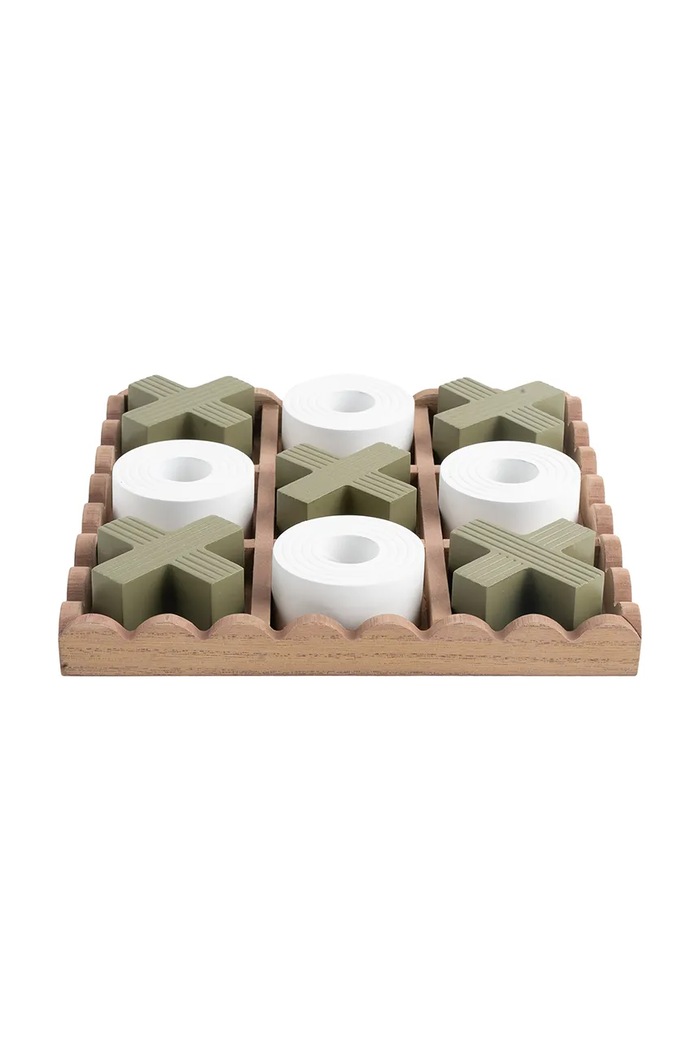 Present Time társasjáték - tic-tac-toe Tic Tac Toe 18,5 cm többszínű PT4356GR