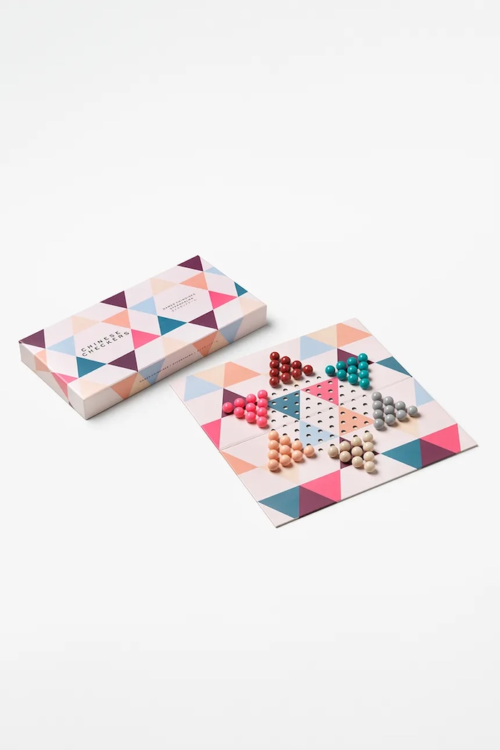 Dáma Printworks Chinese Checkers 17,5 x 4 x 35 cm viacfarebná PW00539