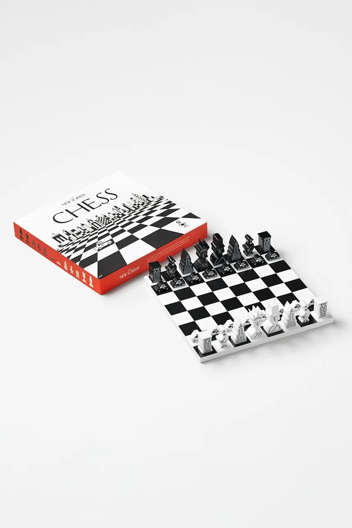 Σκάκι Printworks x The New Yorker 35 x 35 cm πολύχρωμο PW00720