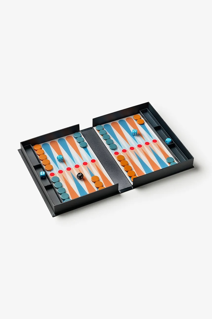Printworks joc de societate Art of Backgammon 30,5 x 22 cm PW00757 rosu AA00