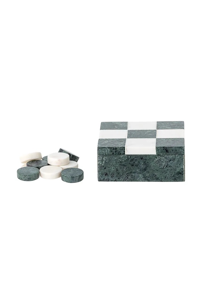 Igra Bloomingville Tic-Tac-Toe 12 x 5 x 12 cm tirkizna 82068756