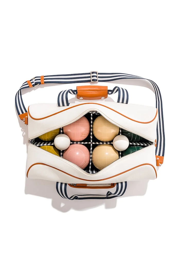 Business & Pleasure Co. Set de joc cu bile 44 x 25 x 27 cm BPA.BOC.ANT.WHT alb