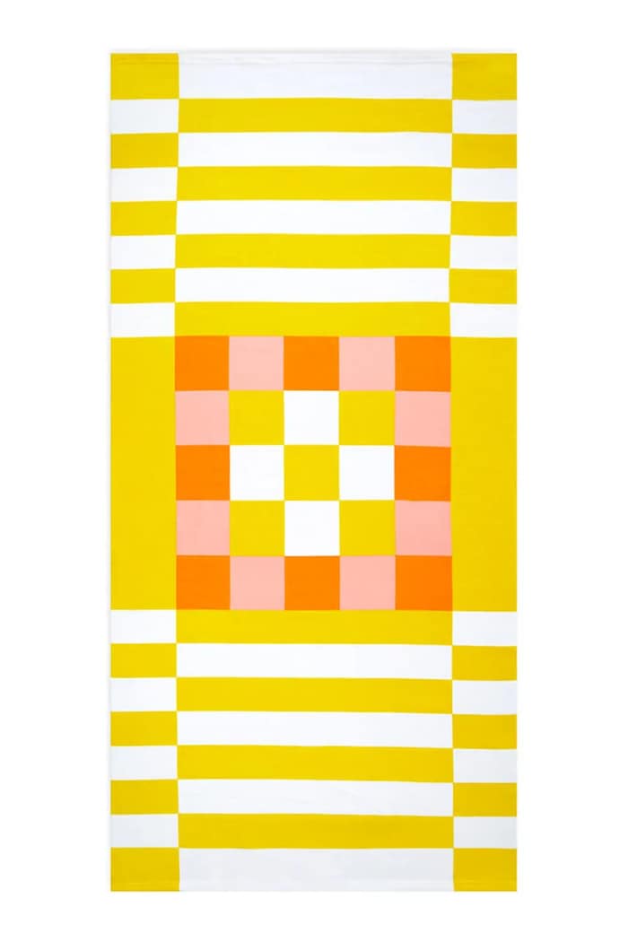 Balvi ręcznik plażowy z grą w kółko krzyżyk 90 x 180 x 0,2 cm multicolor 28273.