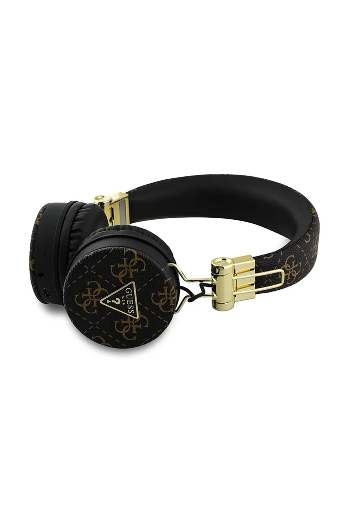 Bezdrôtové slúchadlá Guess Triangle Round Shape GUBH70E4PTMK čierna AA00