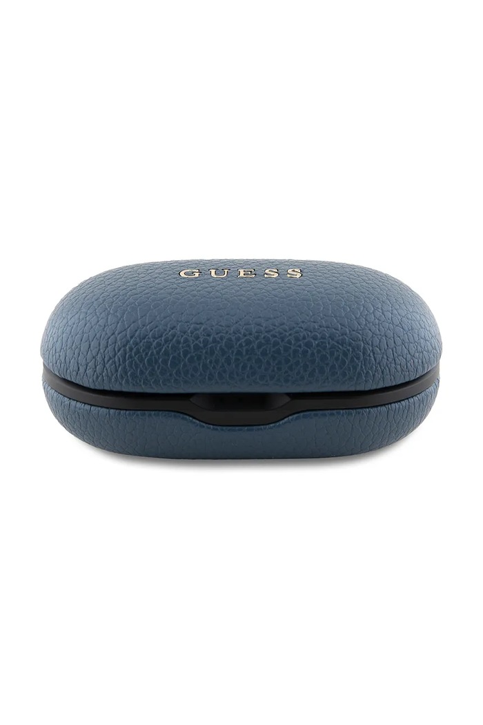 Bezdrôtové slúchadlá Guess Grained Classic Logo modrá GUTWSPGTSPSB