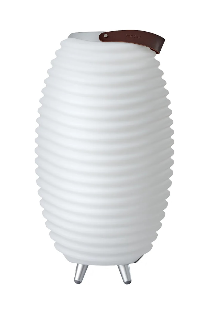 Лайфстайл Led лампа с високоговорител и място за съхранение Kooduu Synergy 50 KO05.0105LS0 бял