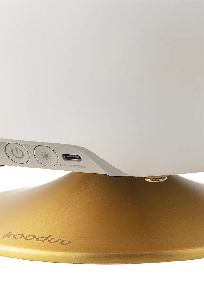 Kooduu lampă led cu difuzor și depozitare Atmos KO10.0204LS0 maro