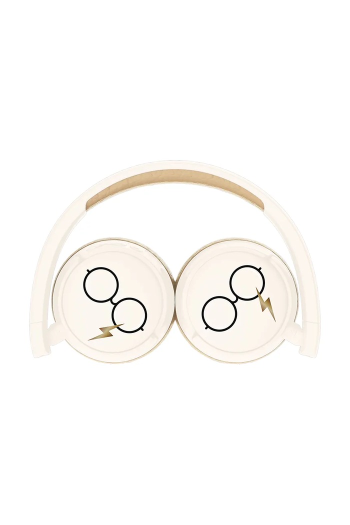 Căști wireless pentru copii, tip on-ear x Harry Potter OTL HP0990 alb