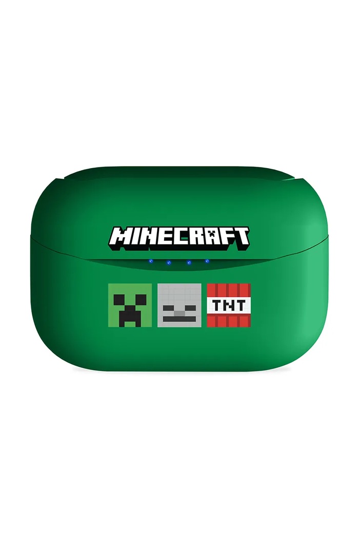 OTL căști wireless pentru copii, tip in-ear x Minecraft MC1227 verde AA00