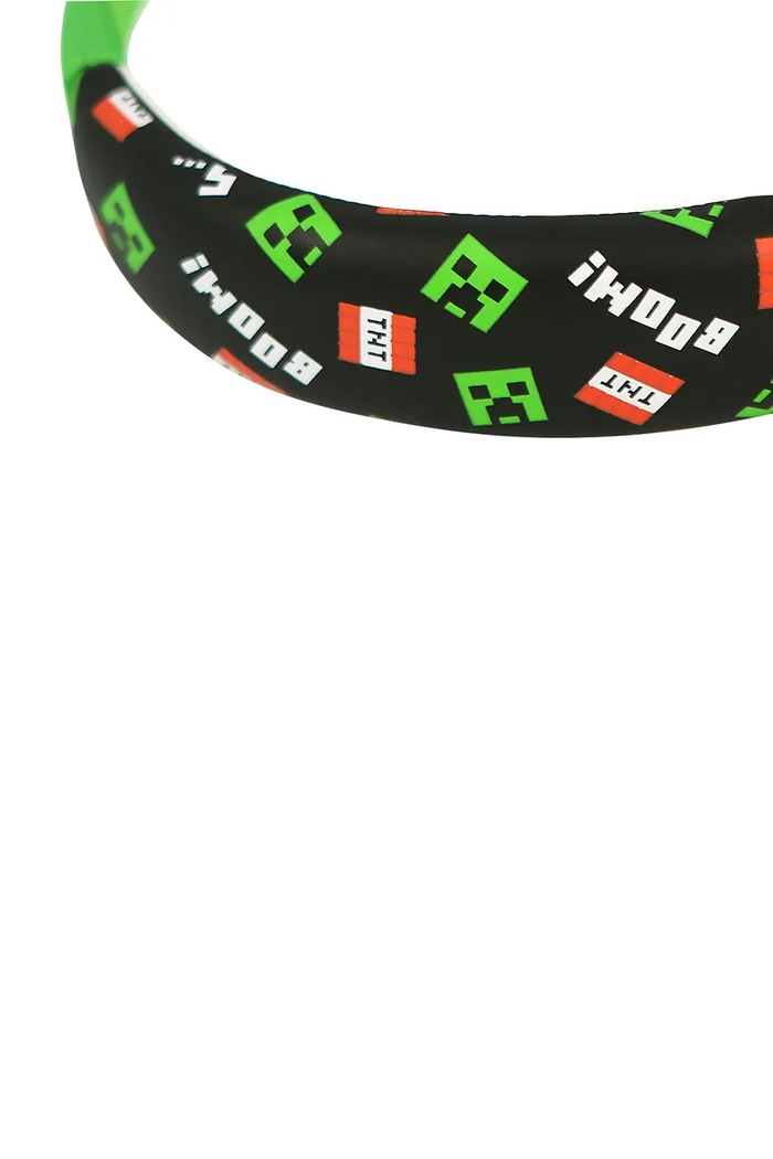 OTL căști wireless pentru copii, tip on-ear x Minecraft MC1229 verde