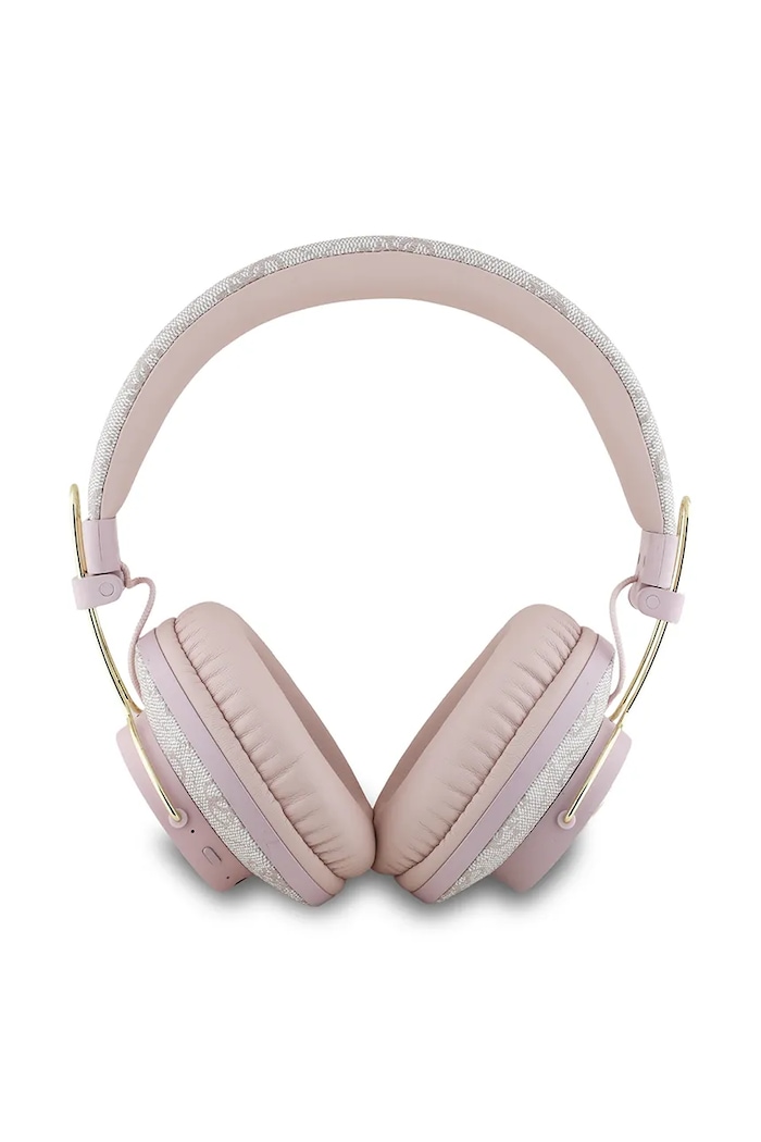 Lifestyle Guess słuchawki nauszne bezprzewodowe Metal 4G Logo GUBHS72P4FC4MP różowy