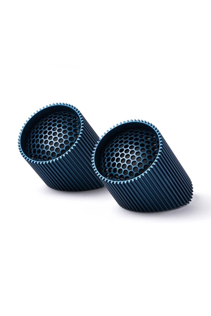 Set magnetnih bluetooth zvočnikov Lexon Ray Speaker 2-pack modra LA132OB3