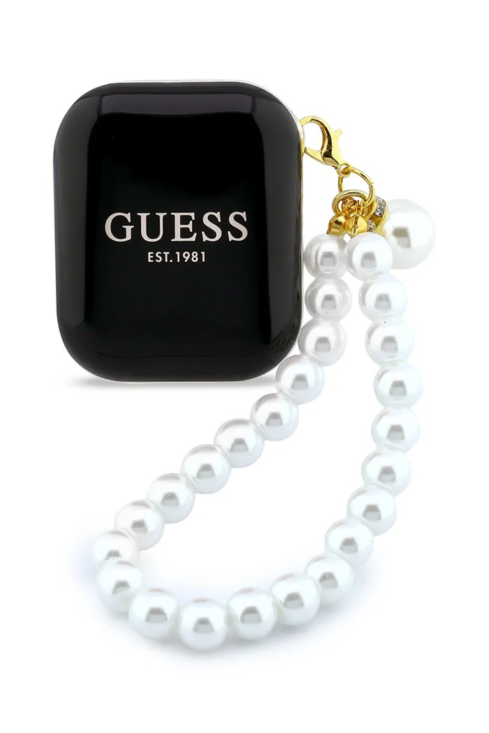 Guess слушалки в ухото черен GUTWSLD2HSPEK
