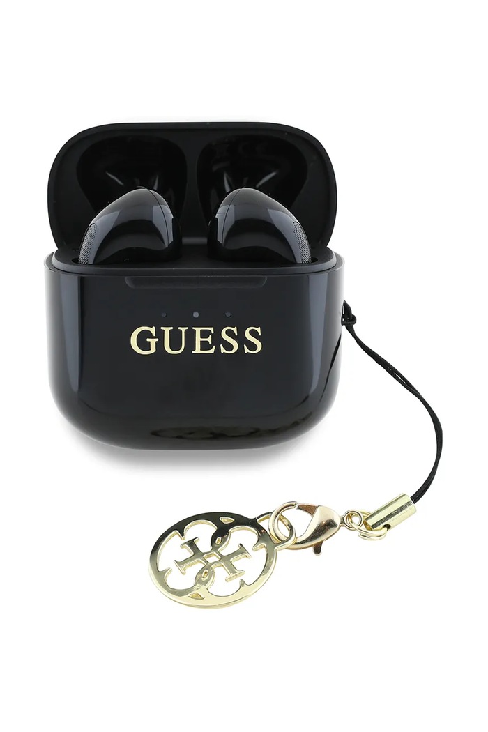 Decor Guess slúchadlá do uší GUTWSXMCCLK čierna