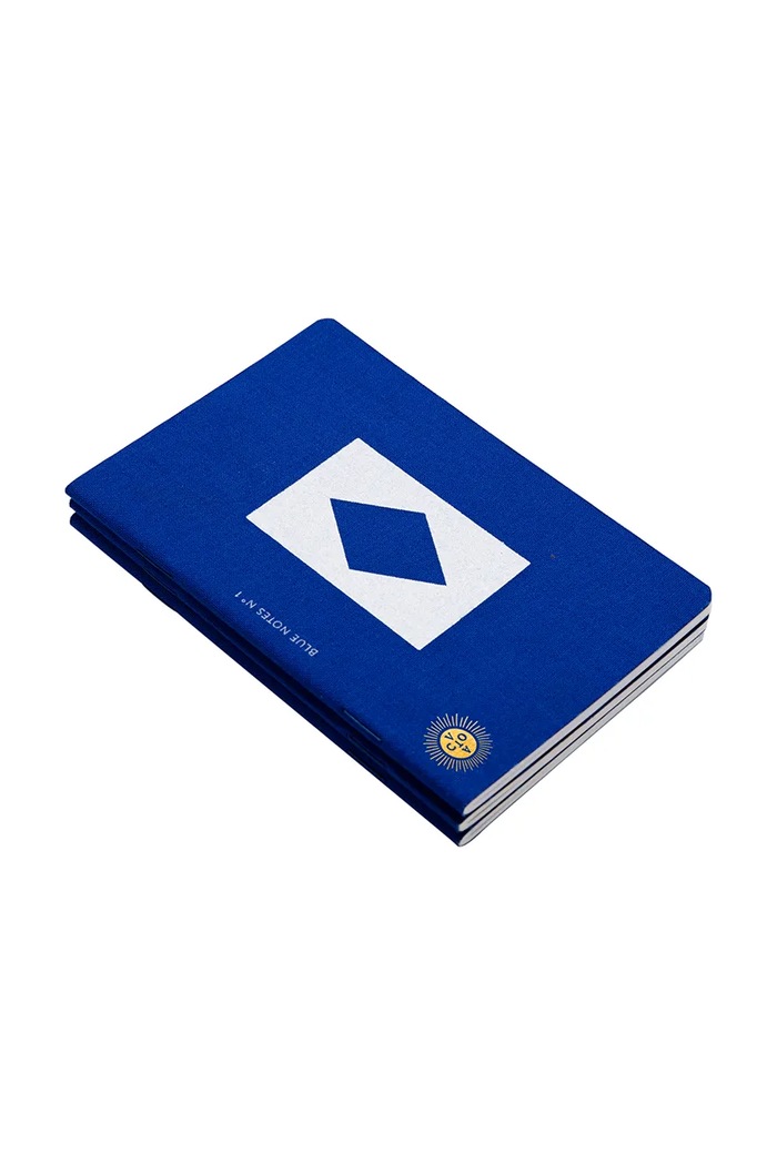 Octaevo set de caiete Blue Passport 3-pack OBBPN.15 albastru AA00
