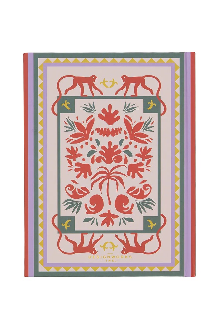 Designworks Ink jegyzetfüzet A Dopo Monkey Journal többszínű JB68.1008EU