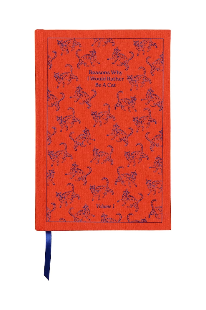 Designworks Ink caiet Reasons Why I Would Rather Be A Cat Journal rosu JB86.1112EU