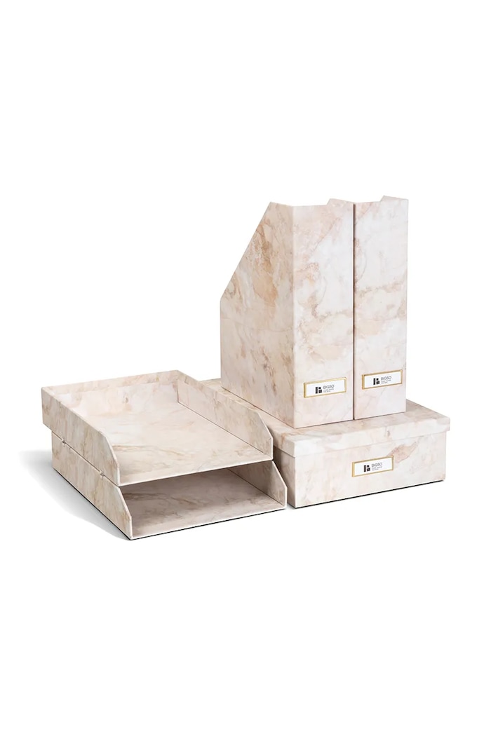 Органайзер за документи Bigso Box of Sweden Holger (5 броя) 491589462.99 бежов AA00