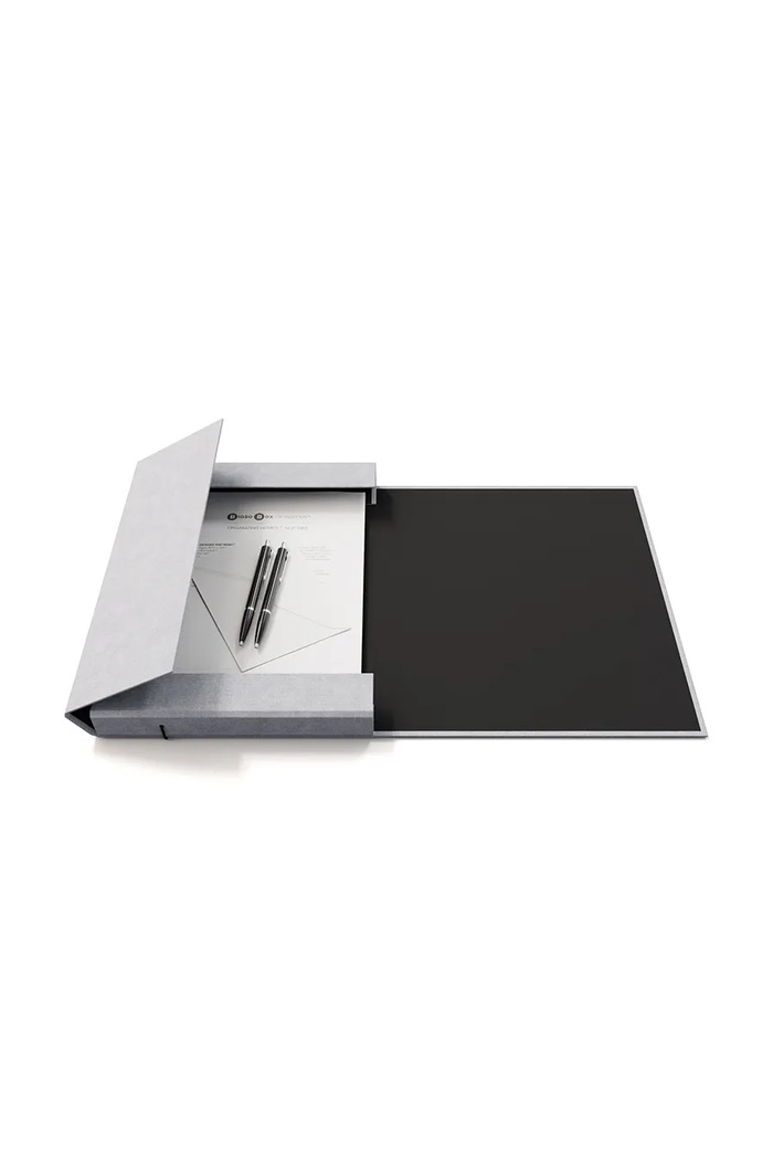 Lifestyle Bigso Box of Sweden fişier A4 8441C6203S01.99 gri