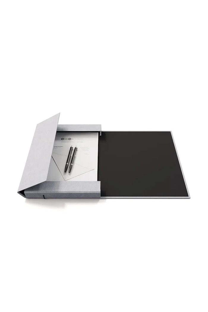 Lifestyle Bigso Box of Sweden fişier A4 8441C6203S01.99 gri