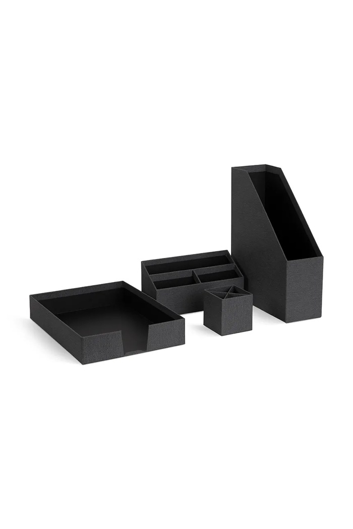 Sada stolných organizérov Bigso Box of Sweden 6154C6839.99 čierna AA00