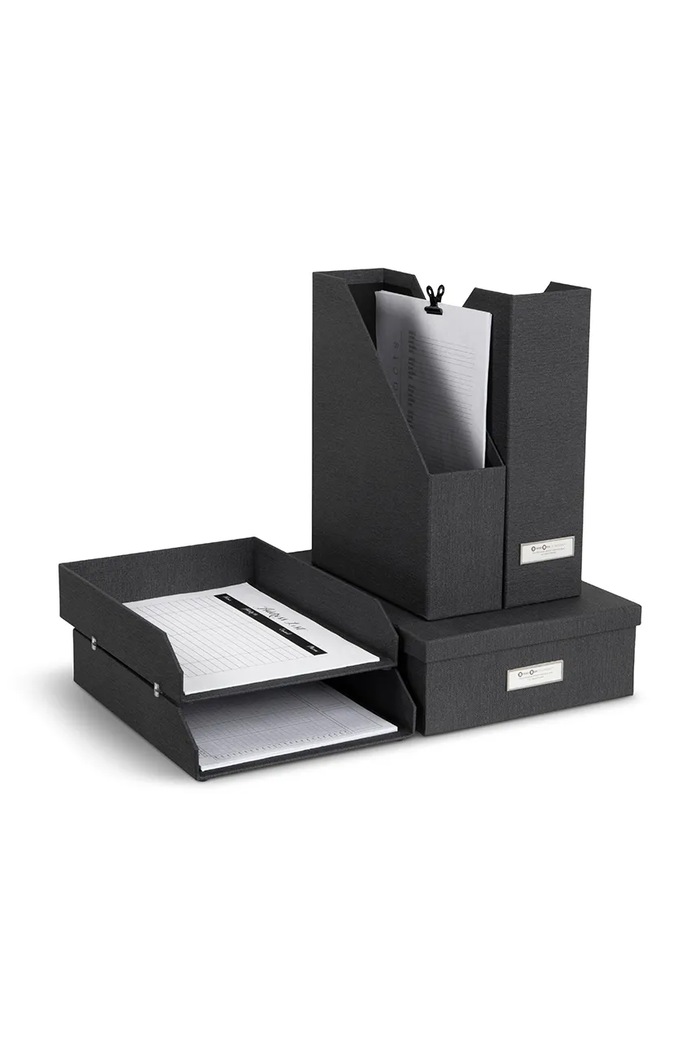 Органайзер за документи Bigso Box of Sweden (5 броя) черен 4915C6839.99