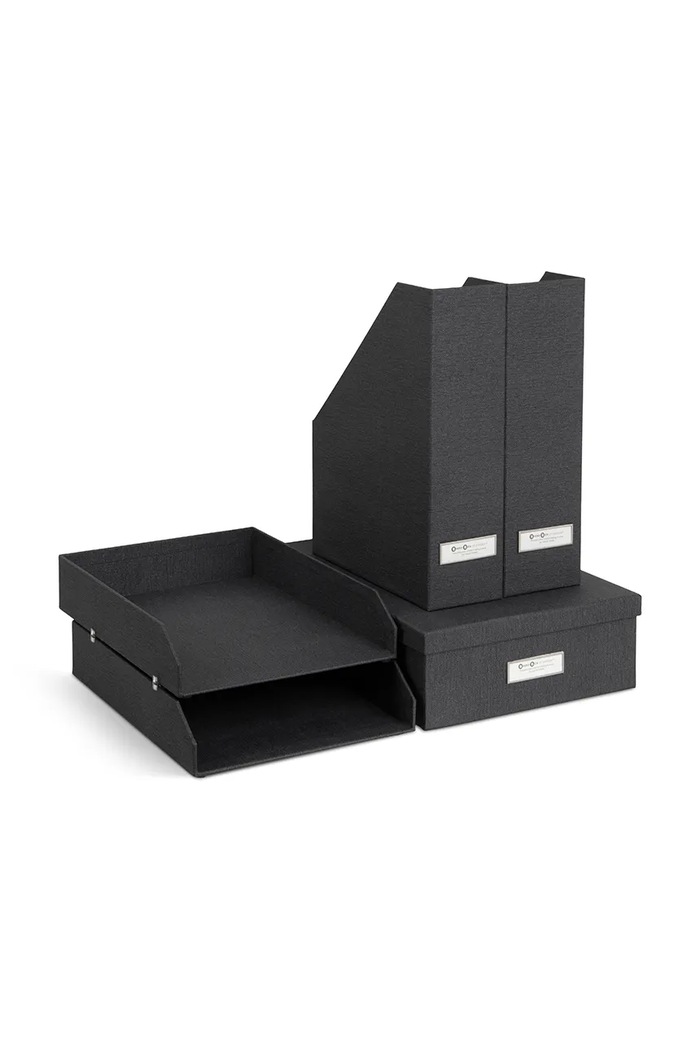 Органайзер за документи Bigso Box of Sweden (5 броя) 4915C6839.99 черен AA00