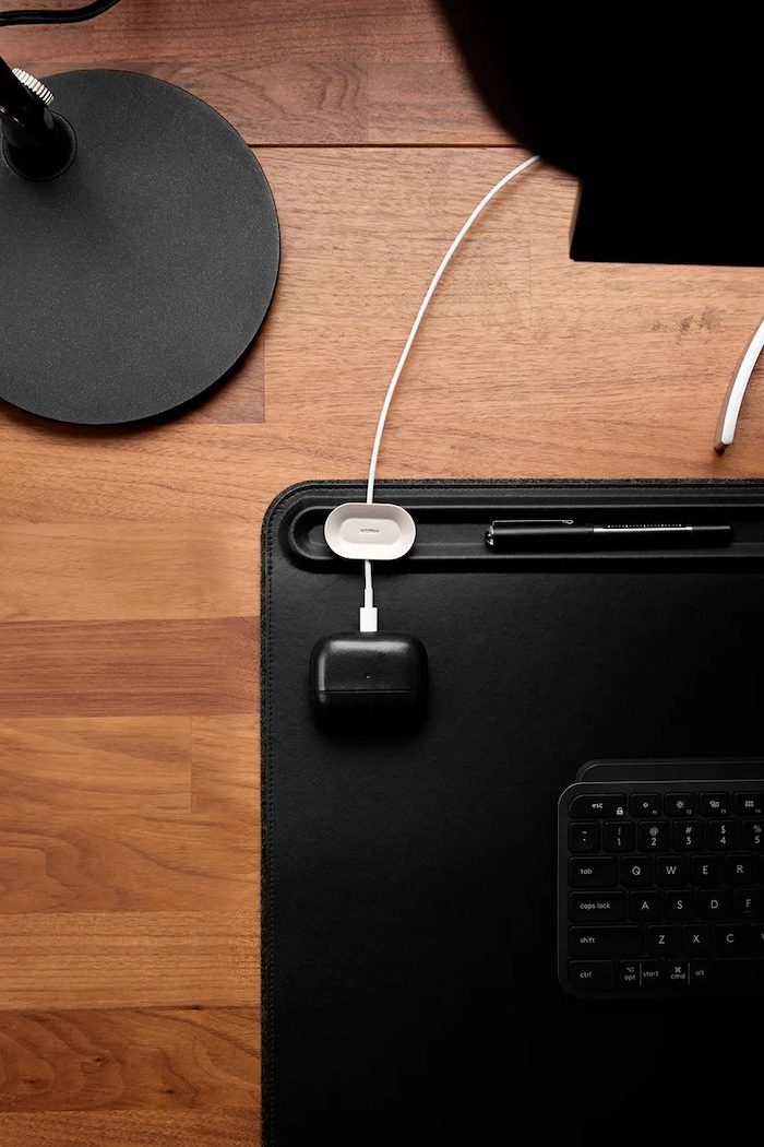 Orbitkey suport de birou Black L 89,6 x 42,3 x 0,5 cm DKMT.LG1.BKBK
